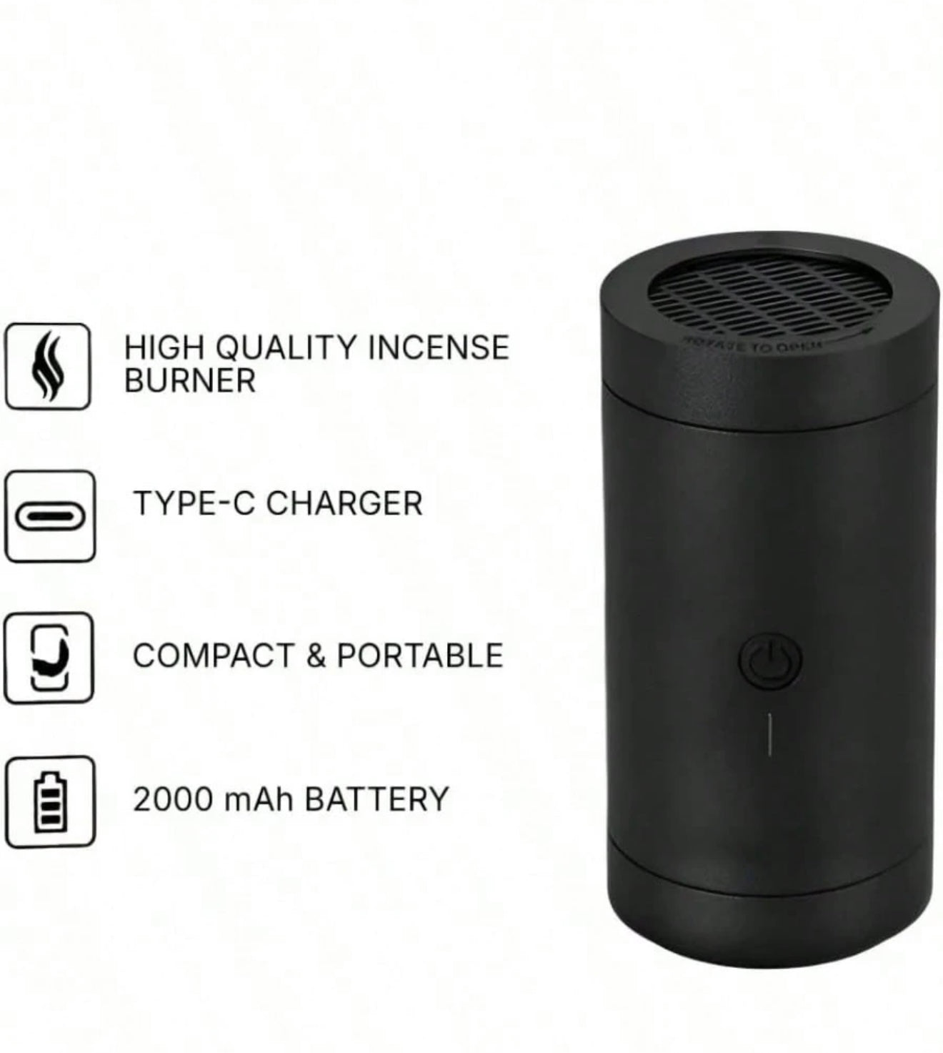 مبخره ذكيه متنقله تعمل بالفحم