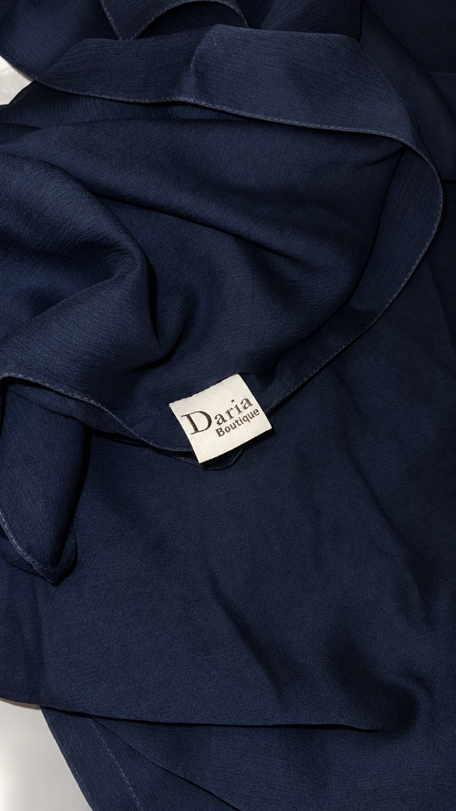 Navy chiffon shayla