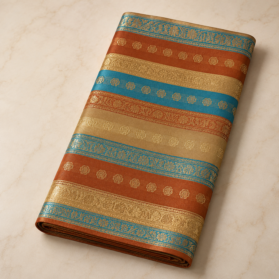 Indian Silk Embroidered 009