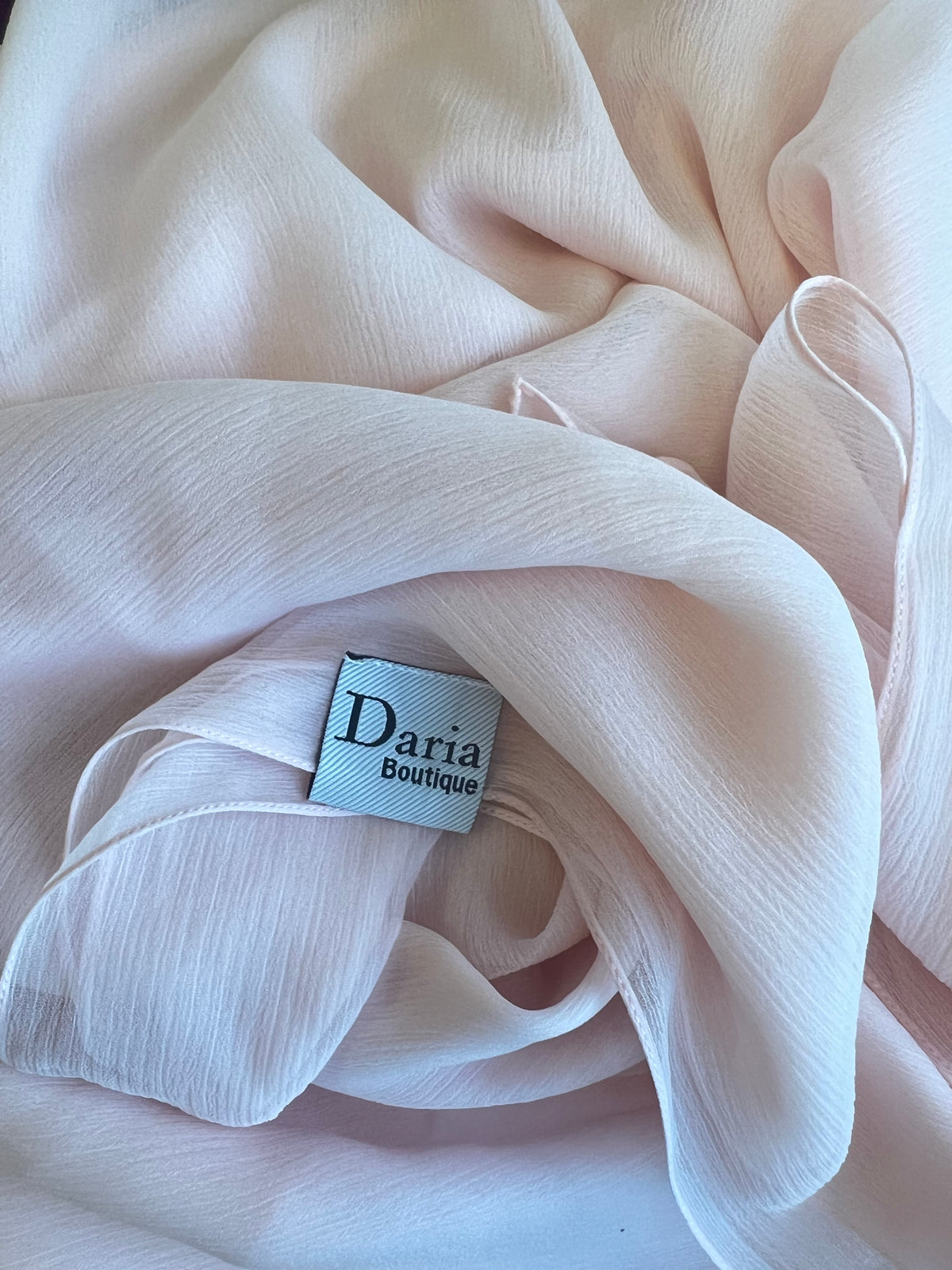 Light pink shawl