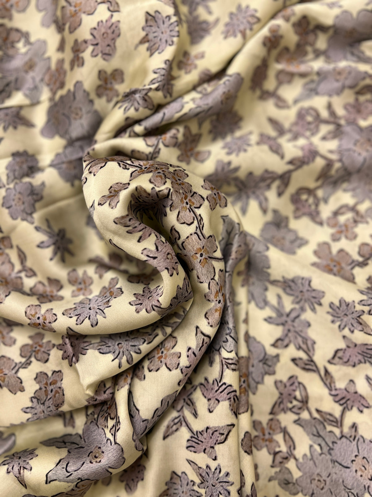 Cotton silk