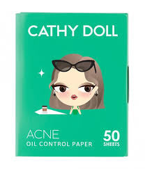 Cathy Doll Acne Oil Control Paper (الأخضر)