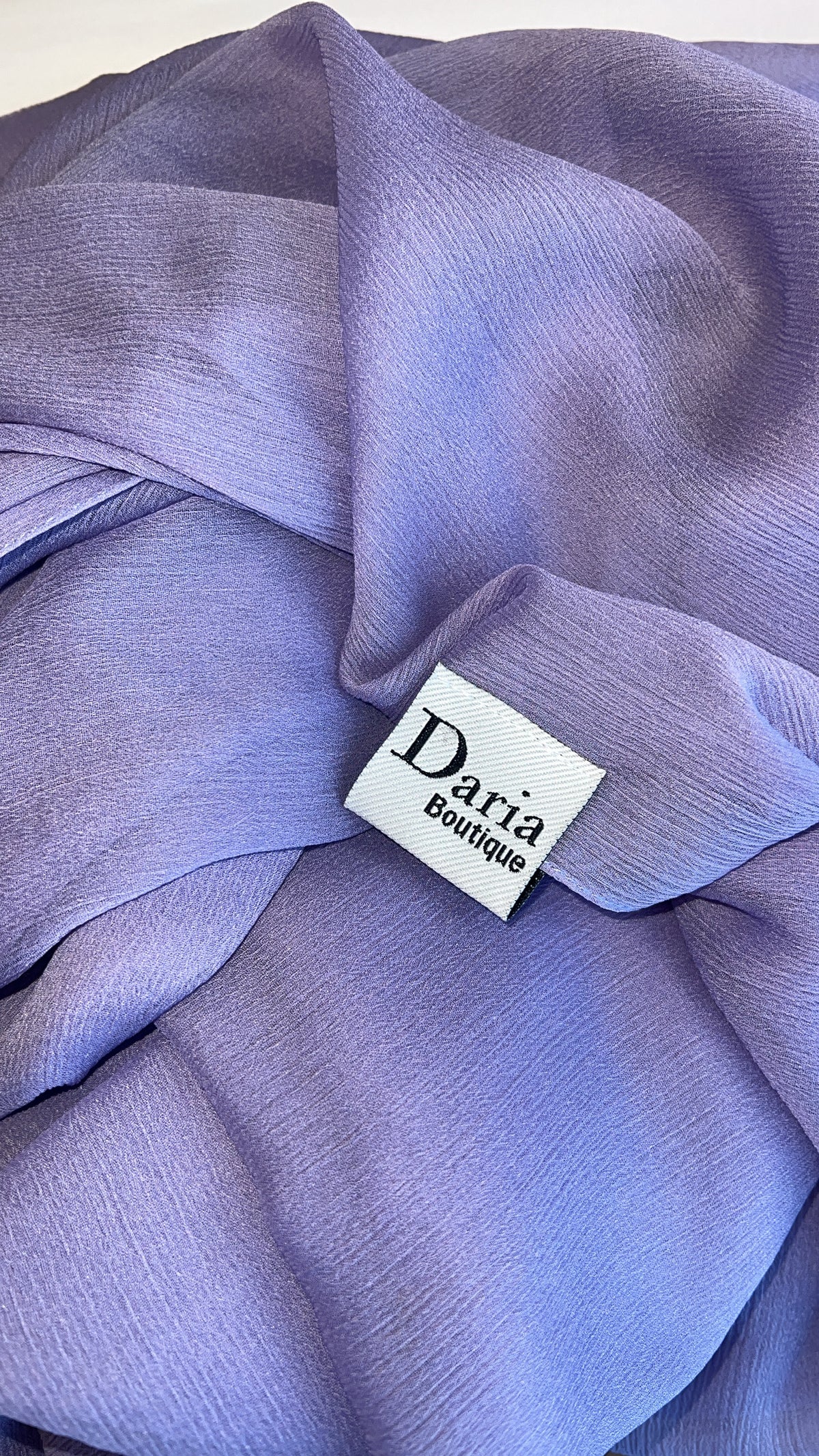 Purple shawl