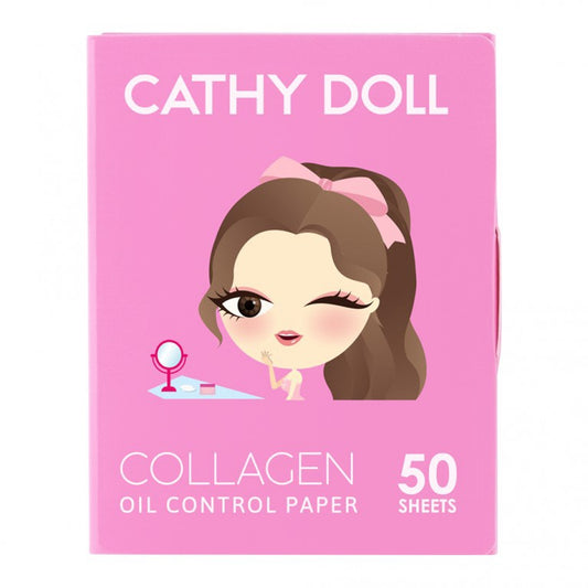 Cathy Doll Collagen Oil Control Paper (الوردي)