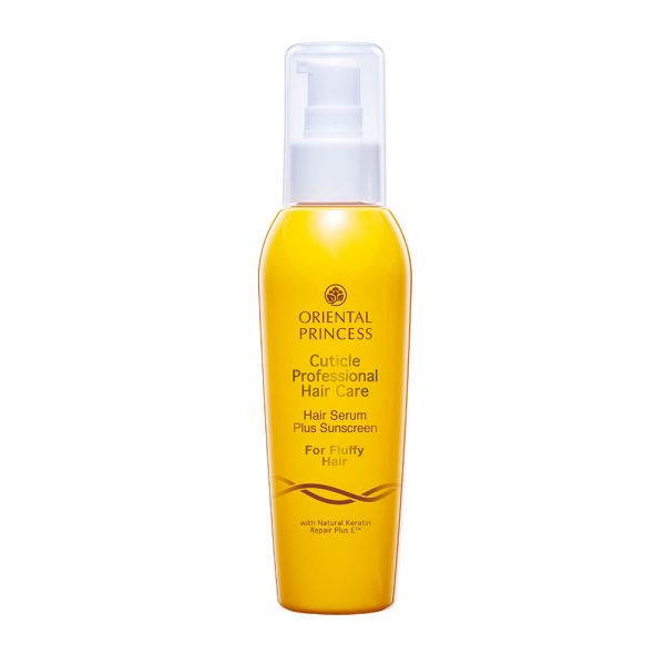 Hair serum with sunscreen