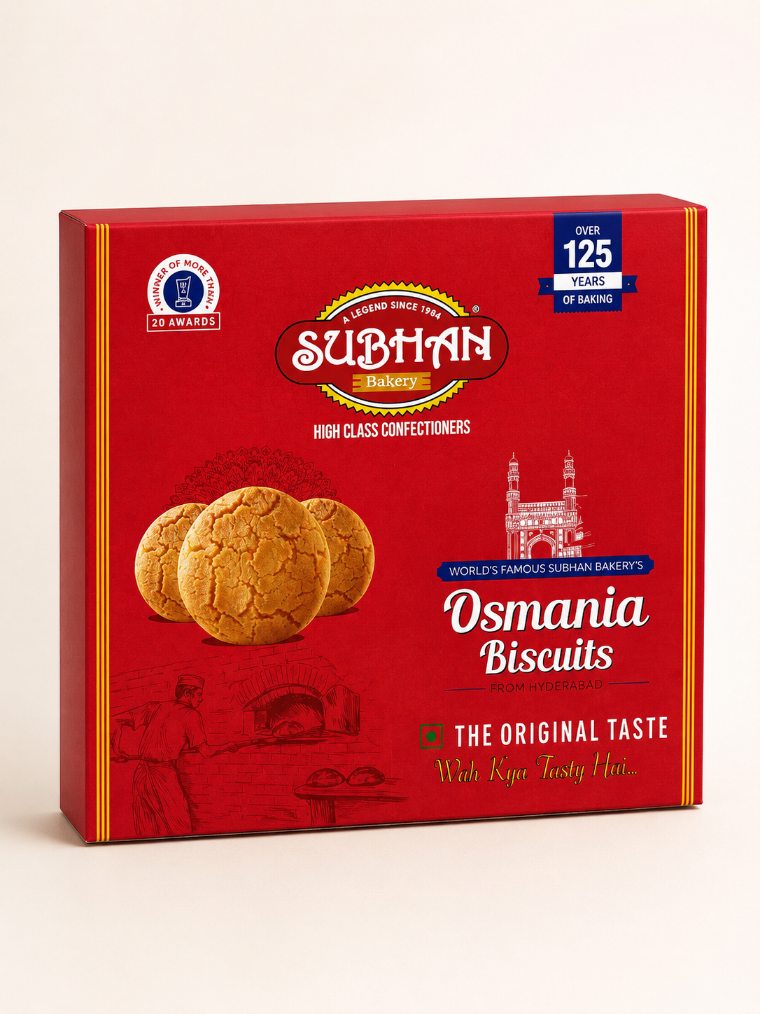 Original Osmania biscuits from Hyderabad