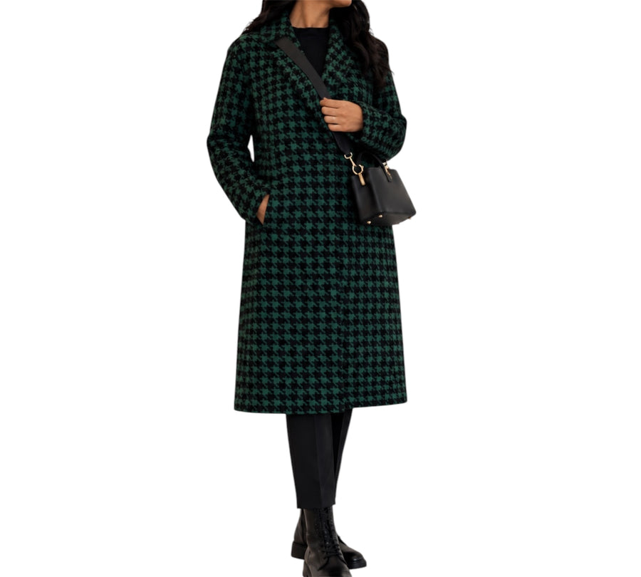 Green wool jacket