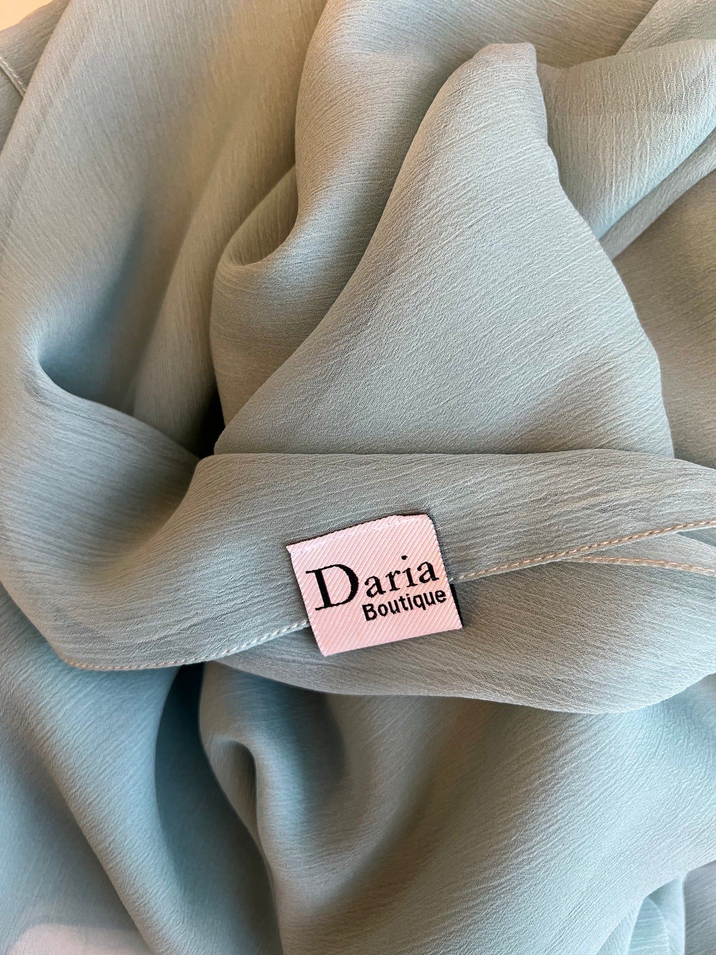 Tiffany blue headscarf
