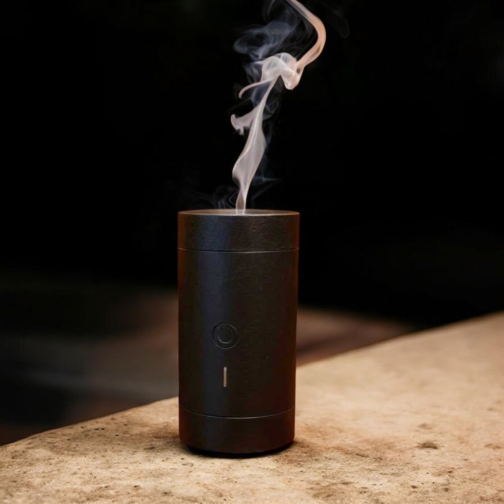 Portable smart charcoal incense burner