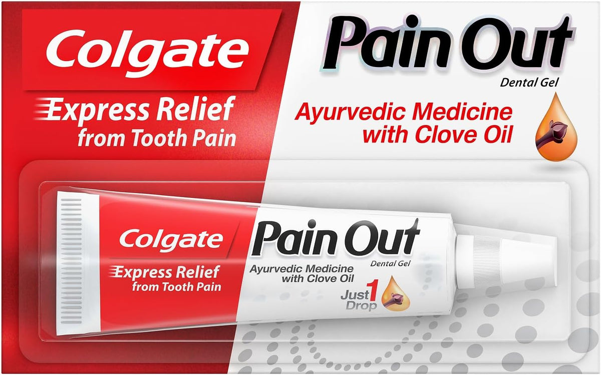 Teeth pain relief gel.